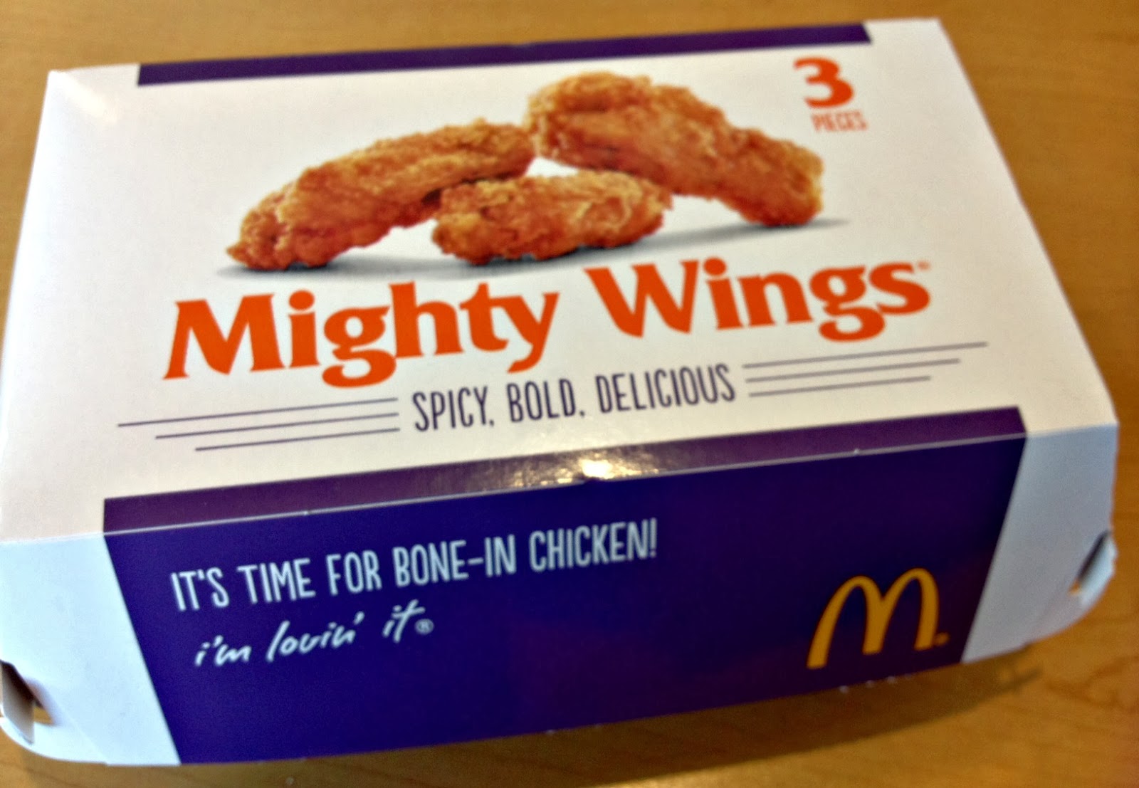 Restaurant Review McDonald's Mighty Wings The Food Hussy!